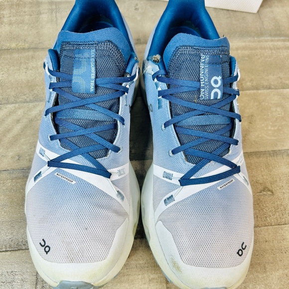 On Cloudsurfer Trail Chambray/Glacier Men’s Running Shoes Size 9 - Picture 5 of 8